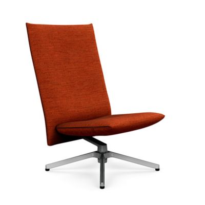 Pilot Swivel High Back Armless Lounge