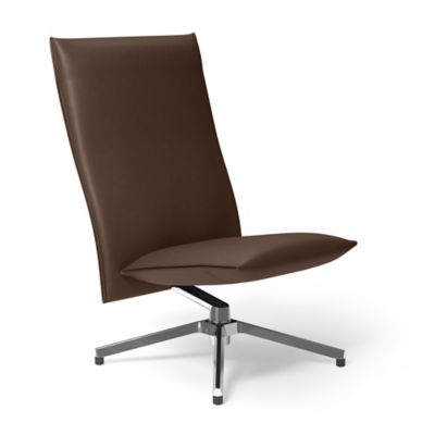 Pilot Swivel High Back Armless Lounge