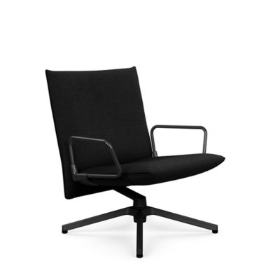 Pilot Swivel Low Back Lounge, Loop Arms