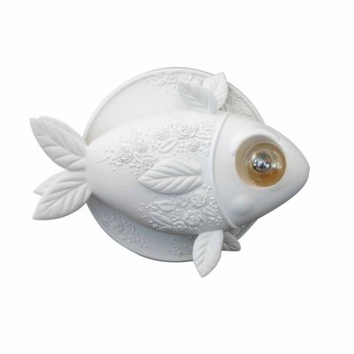 Aprile Wall Sconce by Karman (Matte White) - OPEN BOX RETURN