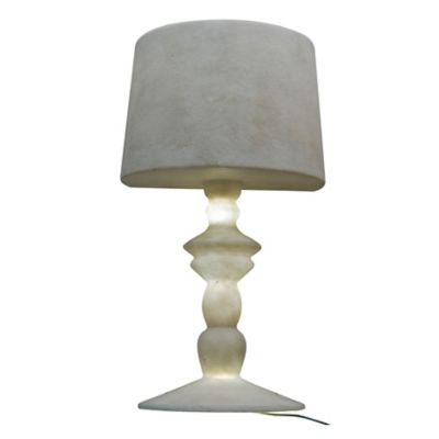 Alibabig Outdoor Floor Lamp (White) - OPEN BOX