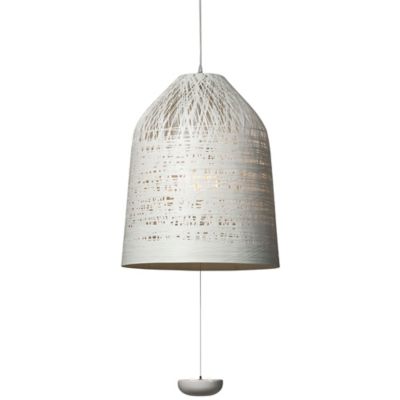 Black Out Pendant (White|14 In) - OPEN BOX