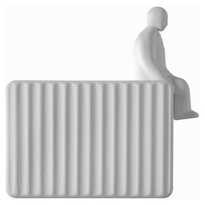 Umarell LED Wall Sconce with Men Accessory