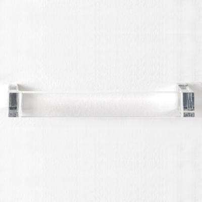 Rail Towel Rail by Kartell (Crystal/Small) - OPEN BOX RETURN