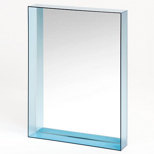 Only Me Mirror by Kartell (Large/Azure) - OPEN BOX RETURN