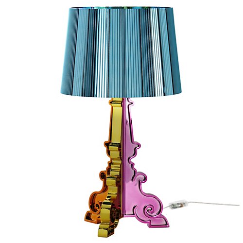 Bourgie Table Lamp (Multicolored Light Blue)-OPEN BOX RETURN