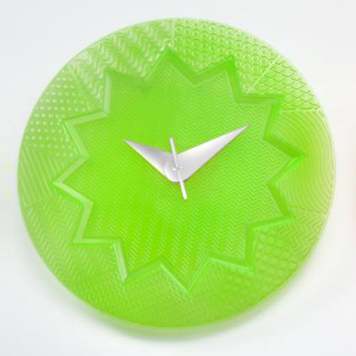 Crystal Palace Clock by Kartell (Green) - OPEN BOX RETURN