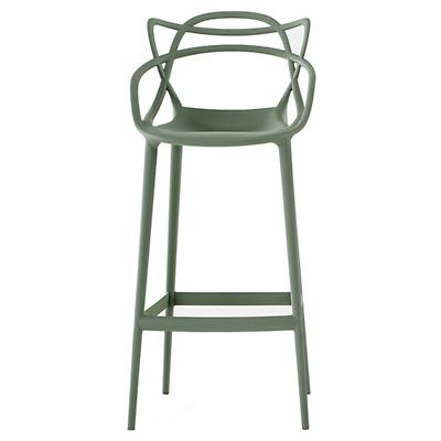 Masters Stool by Kartell (Bar/Sage Green) - OPEN BOX RETURN