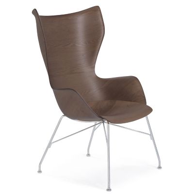 SmartWood Upholstered Lounge Chair