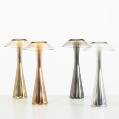 Space Outdoor Rechargeable LED Table Lamp by Kartell at