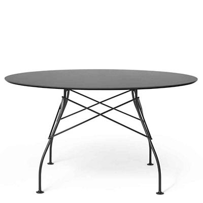 Glossy Outdoor Round Table