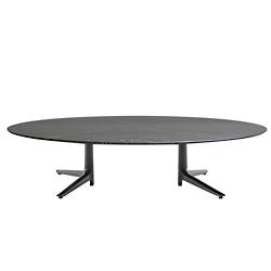 Multiplo Low Oval Table