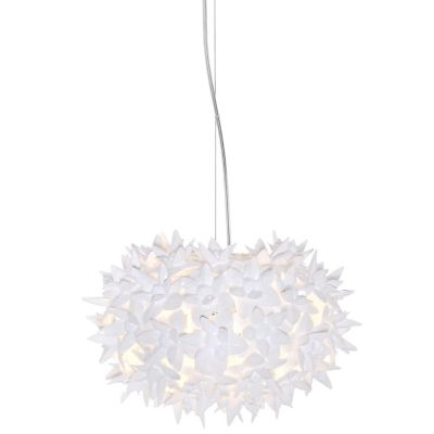 Bloom Round Pendant (White|Small) - OPEN BOX
