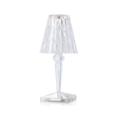 Petite lampe sans fil LED transparente Battery - Kartell