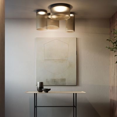 Shown in Smokey Grey finish, Small Medium Large & Extra Large size, in use, lit