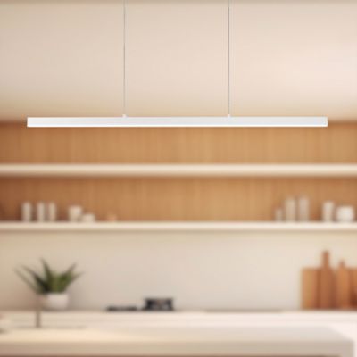 Shown in White finish, in use