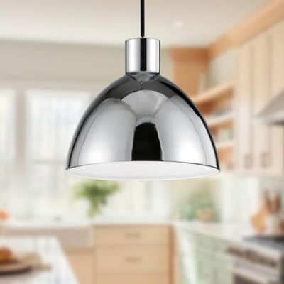 Shown in Chrome finish, in use