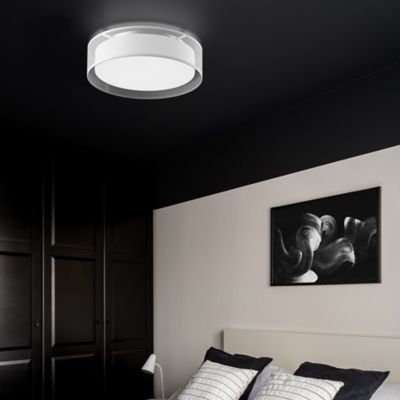 Dalton led flushmount store by kuzco lighting