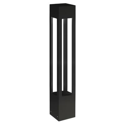 Open Square LED Bollard Landscape Light