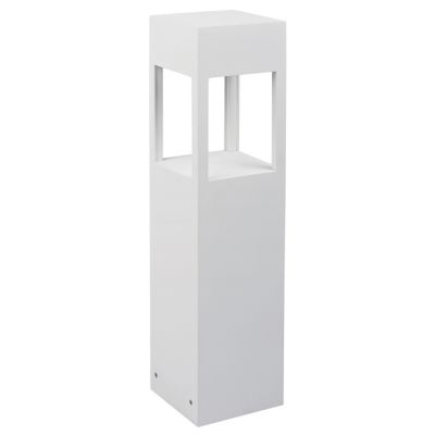 Open Top Square LED Bollard Landscape Light