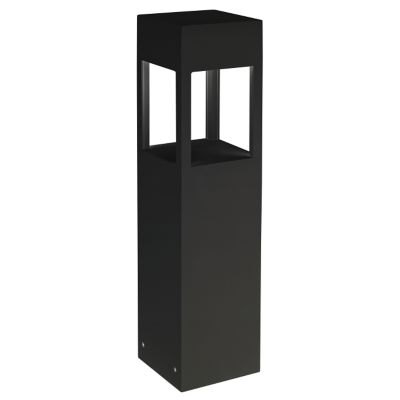 Open Top Square LED Bollard Landscape Light