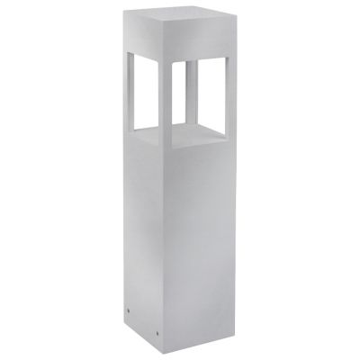 Open Top Square LED Bollard Landscape Light