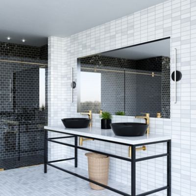 Shown in Black finish, in use