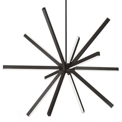 Sirius LED Chandelier by Kuzco (Black/Small)-OPEN BOX RETURN