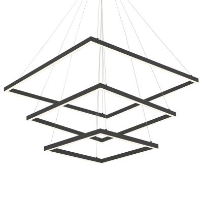 Piazza LED 3-Tier Chandelier