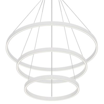 Cerchio LED 3-Tier Chandelier