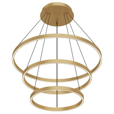 Cerchio LED 3-Tier Chandelier by Kuzco Lighting at Lumens.com