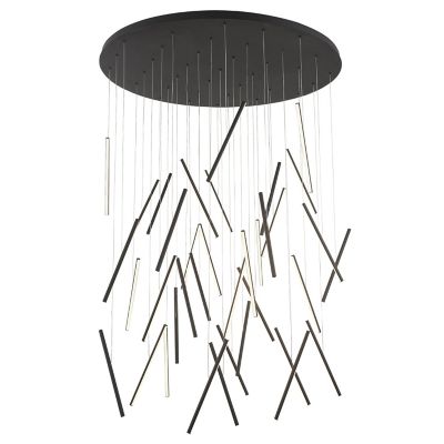 Chute LED Round Multi-Light Pendant