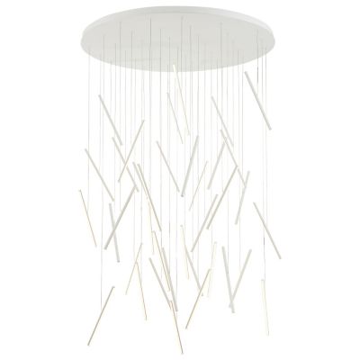 Chute LED Round Multi-Light Pendant