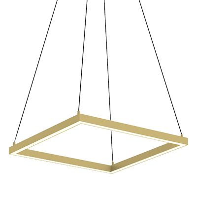 Piazza LED Square Pendant