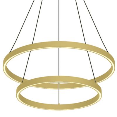 Cerchio Up and Downlight LED Chandelier