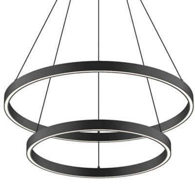 Cerchio Up and Downlight LED Chandelier