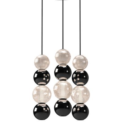 Onyx LED Multi-Light Pendant