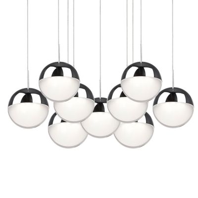 Pluto LED Round Multi-Light Pendant