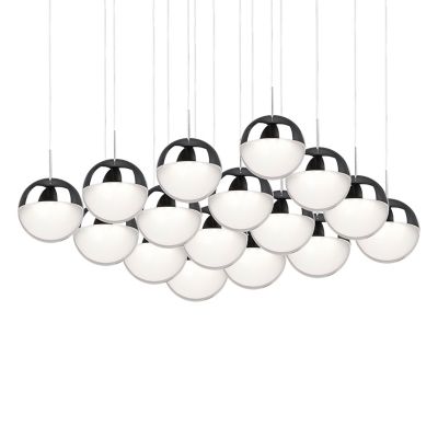 Pluto LED Square Multi-Light Pendant