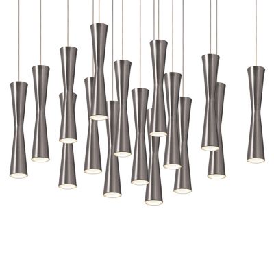 Robson LED Square Multi-Light Pendant