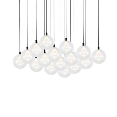 Bolla Square LED Multi Pendant