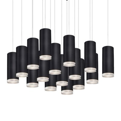 Cameo Square LED Multi Pendant