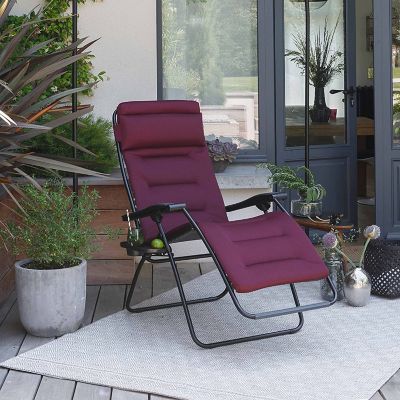 Rsx Clip Air Comfort Outdoor Lounge Chair by Lafuma at