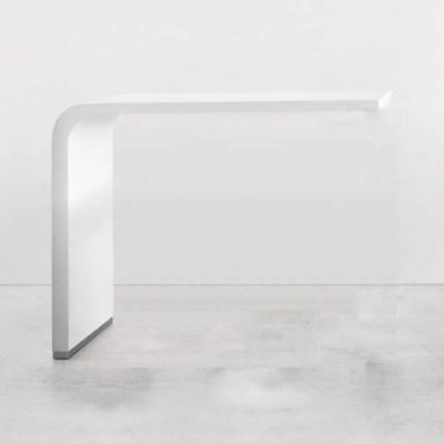 Brunch Table Top, Bar Height (Sm / 55"/White Lac) - OPEN BOX