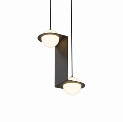 Laurent 05 Tall Offset Duo Pendant