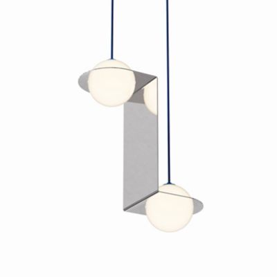 Laurent 05 Tall Offset Duo Pendant