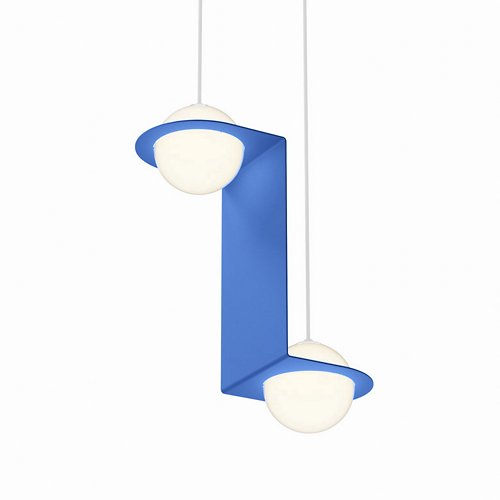 Laurent 05 Tall Offset Duo Pendant