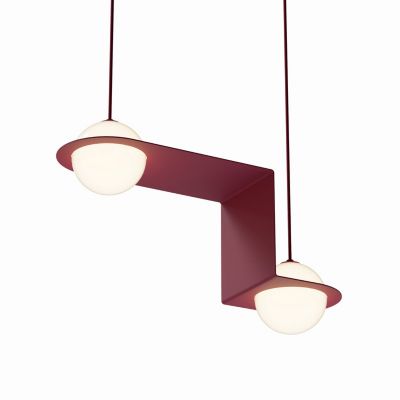 Laurent 06 Wide Offset Duo Pendant