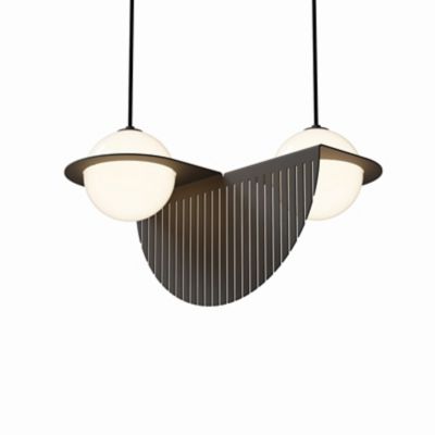 Laurent 09 Semicircle Duo Pendant