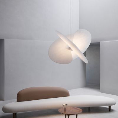 Shown in White finish, Large size, in use